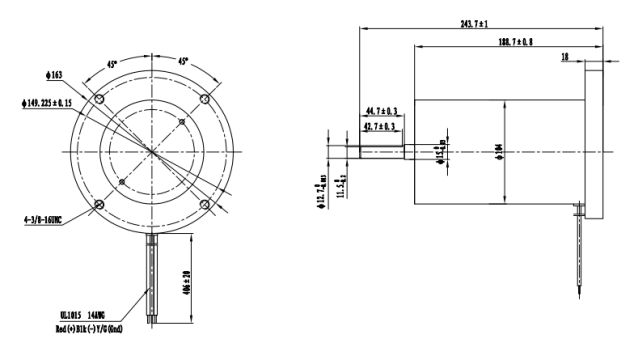 Motor DC Brushed Kuat 0