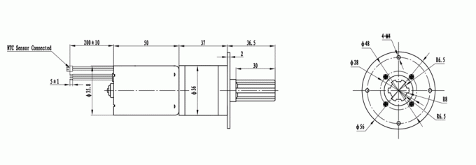 Motor DC Tanpa Sikat yang Kuat 2