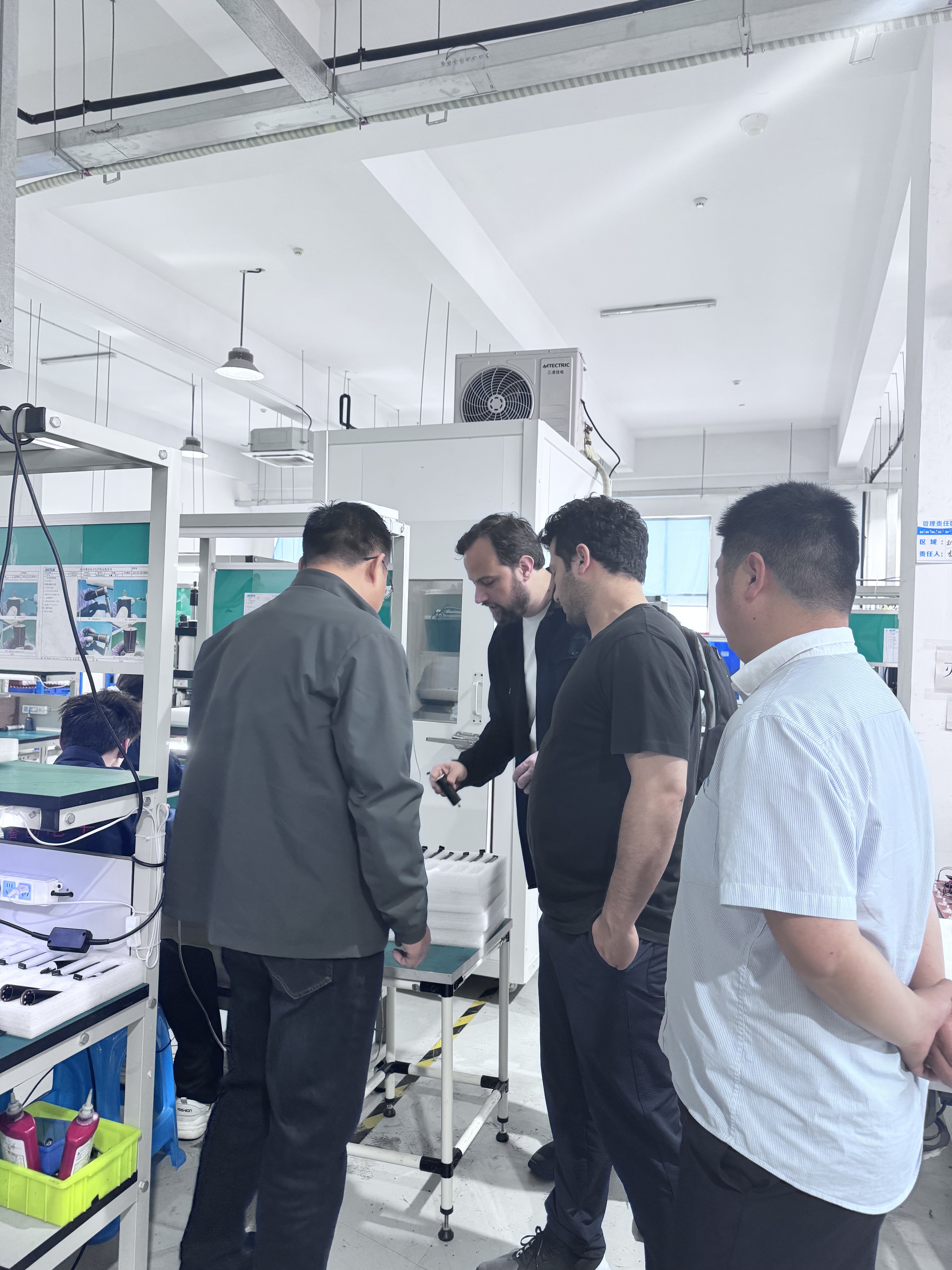 Blog perusahaan terbaru tentang Pelanggan Turki mengunjungi Jiangsu Retek Motion Co., Ltd untuk membahas potensi kerja sama