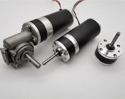 Micro High Voltage 90V Low Rpm DC Gear Motor With Encoder , Worm Gear Motor